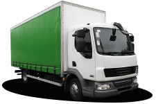 Car Hire Daventry - 7.5 Tonne Curtain Side Truck - Truck hire Daventry